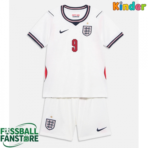 England Harry Kane #9 Replik Heimtrikot Kinder WM 2026 Kurzarm (+ Kurze Hosen)